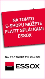 Platba pomocí úvěru od společnosti ESSOX s.r.o. Pro bližší informace o platbě pomocí splátek klikněte