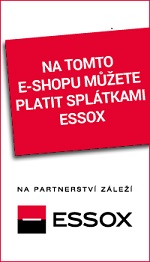 Platba pomocí úvěru od společnosti ESSOX s.r.o. Pro bližší informace o platbě pomocí splátek klikněte