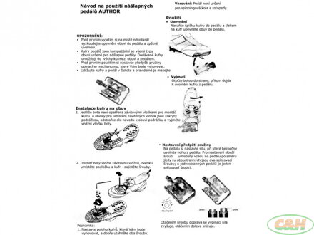 návod Author A-sport