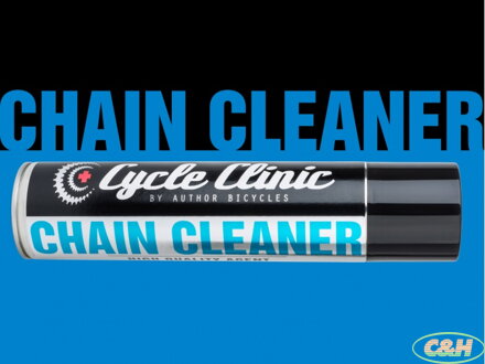 AUTHOR Čistič Cycle Clinic Chain Cleaner aerosol 400 ml černá