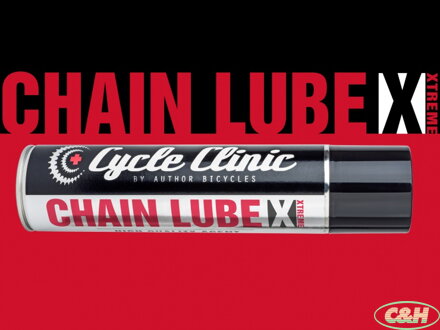 AUTHOR Mazivo Cycle Clinic Chain Lube EXTREME 300 ml červená