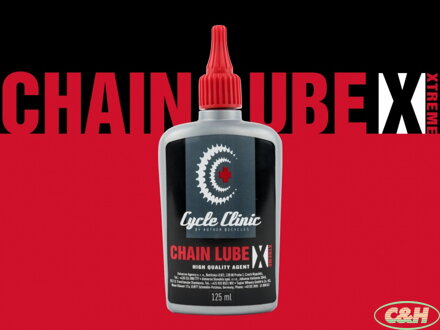 AUTHOR Mazivo Cycle Clinic Chain Lube EXTREME 125 ml červená