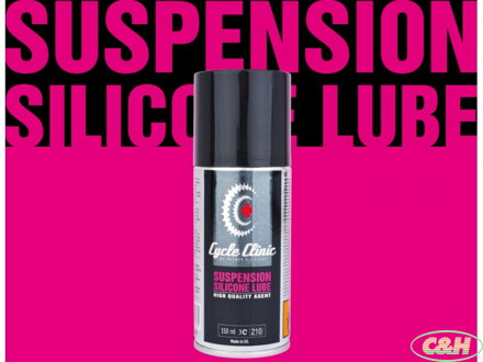 AUTHOR Mazivo Cycle Clinic Suspension Silicone Lube 150 ml černá