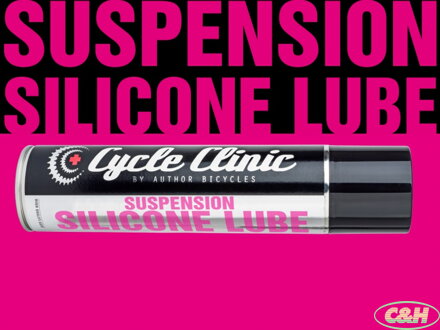 AUTHOR Mazivo Cycle Clinic Suspension Silicone Lube 400ml černá