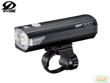 CATEYE Světlo př. CAT HL-EL1300RC AMPP1300 černá