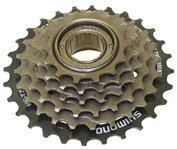 6-kolo SHIMANO MF-TZ500 14-28 zubů, hnědé/černé
