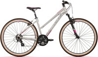 kolo Rock Machine CrossRide 100 lady (M) gloss light grey/dark grey/New pink