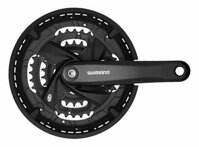 kliky SHIMANO Acera FC-M371-L 175mm 44-32-22, černé, s krytem ,9 speed, pro osu 4HR, v krabičce
