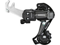 měnič SHIMANO Tourney RD-TY200SS bez háku 6/7 speed , dlouhé vodítko, černý