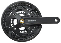 kliky SHIMANO Acera FC-T3010 , černé, s krytem, pro osu čtyřhran, 9speed