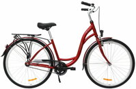 kolo STORM Barcelona 28" 1sp. 17" bordó