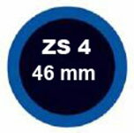 záplaty FERDUS ZS 4 o 46 mm, balení 5 ks