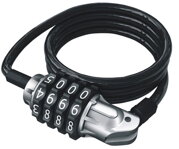 zámek MAGNUM spirála 1200x6 mm 4 x stavitelný kód