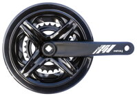 kliky MAX1 Tour 48-38-28 175mm černé s krytem