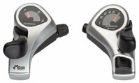 řazení SHIMANO SL-TX50-L+6 3x6 rychlostí SIS (pár), v krabičce