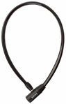 zámek lanko MAX1 650 mm černý