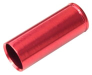 koncovka bowdenu MAX1 CNC Alu 5 mm červená 100 ks
