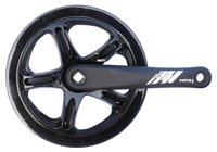 kliky MAX1 Single 46z 175mm černé s krytem