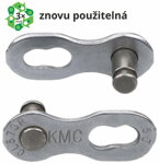 spojka řetězu 7/8R EPT povrch, šedý 7,3 mm, blistr cena za 2 kusy
