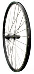 zapletené kolo 26" Shimano V-brake zadní 8-11sp. černé/stříbrné