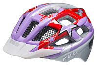 přilba KED Kailu M Purple Red Stars 53-59 cm