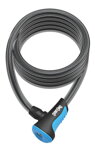 zámek ONGUARD lanko 1200x8 mm modrý 2klíče