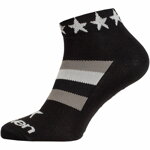 ponožky ELEVEN Luca STAR WHITE vel. 2- 4 (S) černé/bílé