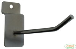 závěsný hák k drážkovaným panelům délka 100mm