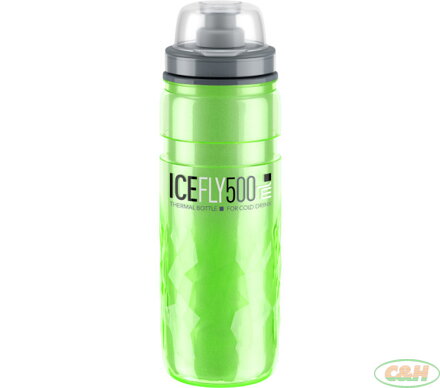 termo lahev ELITE Ice Fly, 500 ml,green