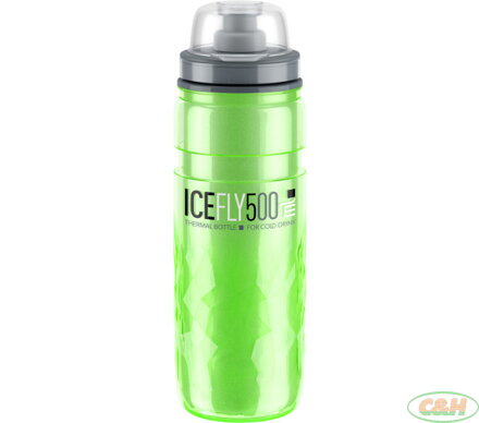 termo lahev ELITE Ice Fly, 500 ml,green