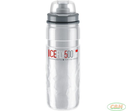 termo lahev ELITE Ice Fly, 500 ml,silver