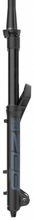 vidlice ROCK SHOX ZEB Select Charger RC, mat black, 170mm, Tapered 1 1/8"x1 1/2" , osa 15x110mm