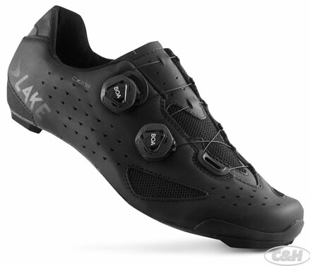 tretry LAKE CX238 Carbon černé vel.43,5 wide