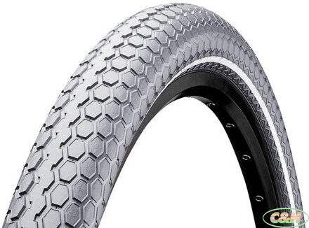 plášť CONTINENTAL Ryde Cruiser 700x50 (622-50) šedý s reflexním proužkem