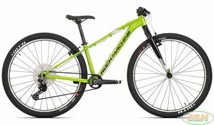 kolo Rock Machine Thunder 29 (XS) gloss DVO green/gloss silver/black