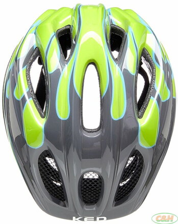 přilba KED Meggy II Trend S flame grey green 46-51 cm