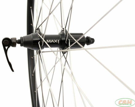 zapletené kolo 28/29" MAX1 V-brake zadní 8-11sp. černé