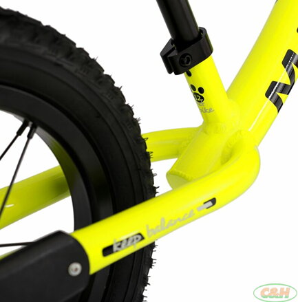 odrážedlo MAXÍK Evo Lite fluo žlutá/černá