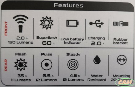 sada osvětlení SMART Rays 150 / Gem USB