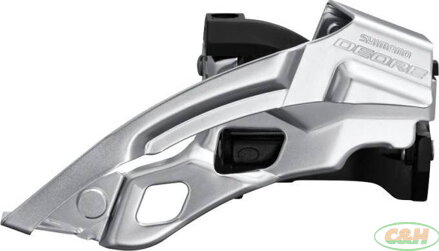 přesmykač SHIMANO Deore FD-T6000 10 speed, 34,9mm Dual pull