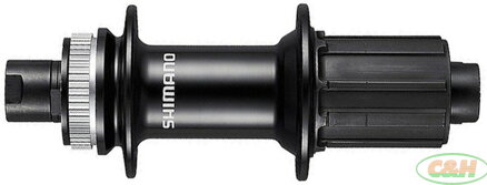 náboj disc SHIMANO FH-RS470-B 32d Center lock 12mm e-thru-axle 142mm 8-11 speed zadní čer.