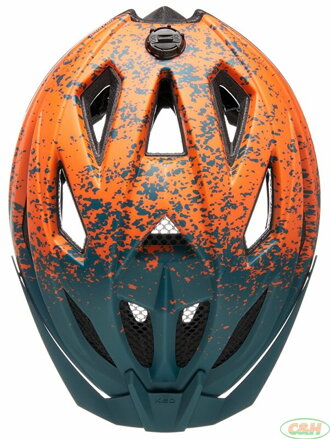 přilba KED Street Junior Pro S arcardia green orange matt 49-55 cm