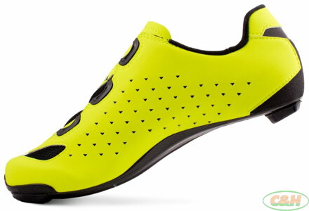 tretry LAKE CX238 Carbon fluo žlutá/červená vel.45