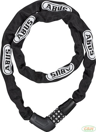 řetězový zámek ABUS 5805C/110 Steel-O-Chain černý kódový