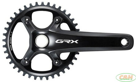 kliky SHIMANO GRX FC-RX810-1 175mm, 11 rychlostí, převodník 40 zubů, bez pouzdra v krabičce