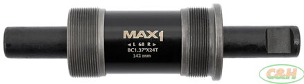 osa MAX1 klínková lož. 142mm černá