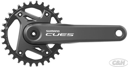 kliky SHIMANO Cues FC-U6000-1, 175mm, 30 zubů, černé, 11,10,9 speed, v krabičce