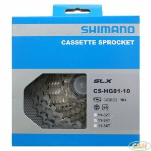 10-kazeta SHIMANO CS-HG81 SLX 11-34 zubů Dyna-Sys, v krabičce