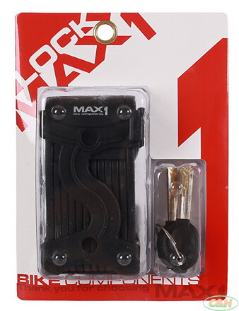 skládací zámek MAX1 Force 700 mm černý