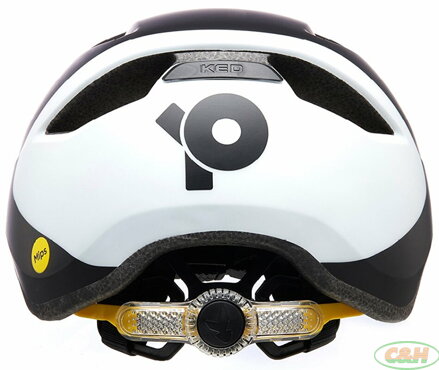 přilba KED Pop Mips S black white 48-52 cm